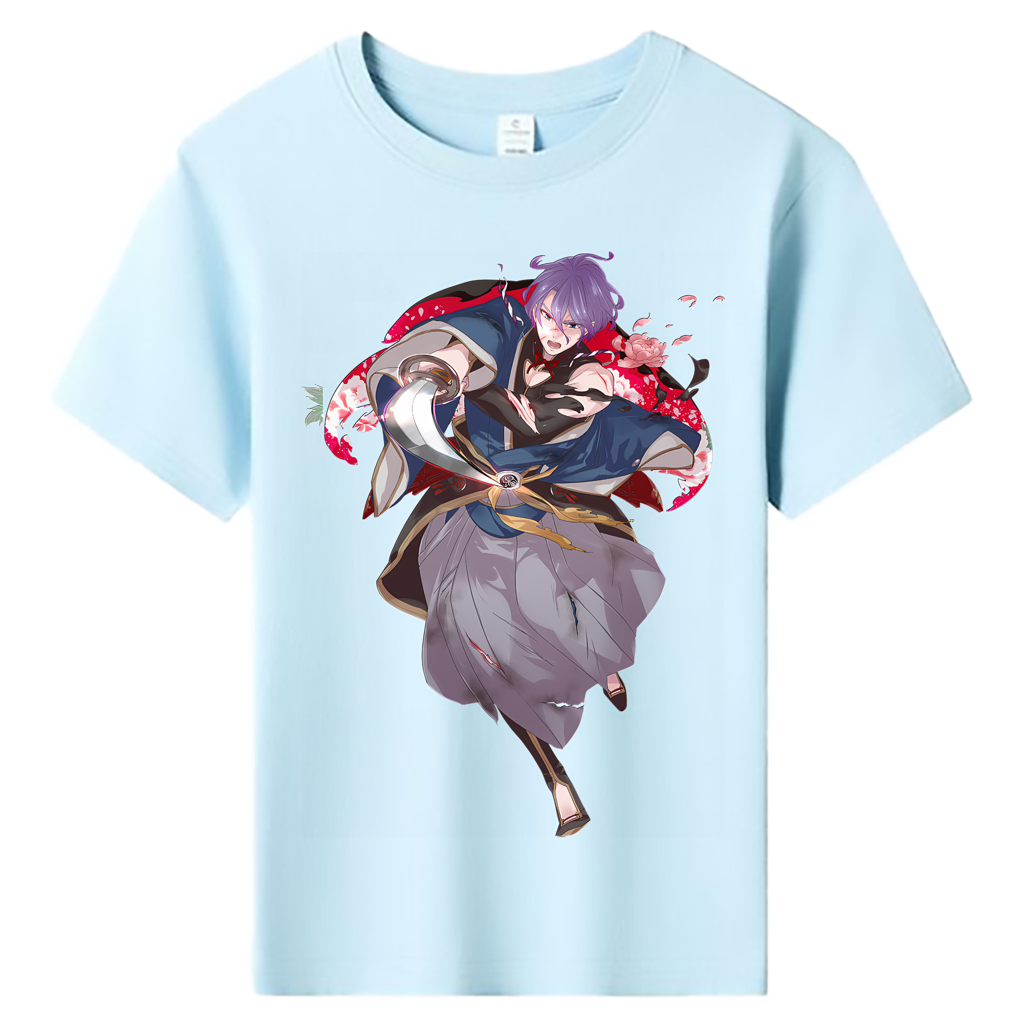 （画像用） 刀剣乱舞 Touken Ranbu 綿100％キッズTシャツ（フロントプリント）